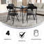 Ensemble 5 pièces de table et chaises Monroe-77462692