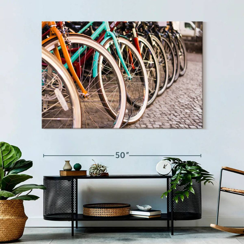 Mehar Bicycle Wheels, 34" H x 51" W