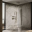 Honesty 8" Single-Function Wall or Ceiling-Mount Square Rainhead, Square Rain Showerhead 2.5 GPM-617652767