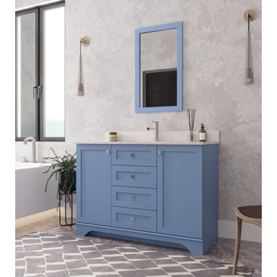 Ensemble de meuble-lavabo simple 47,2 po avec miroir Chapland