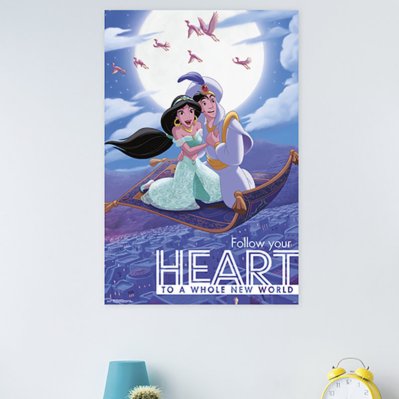 Impression sur papier aladdin-tapis