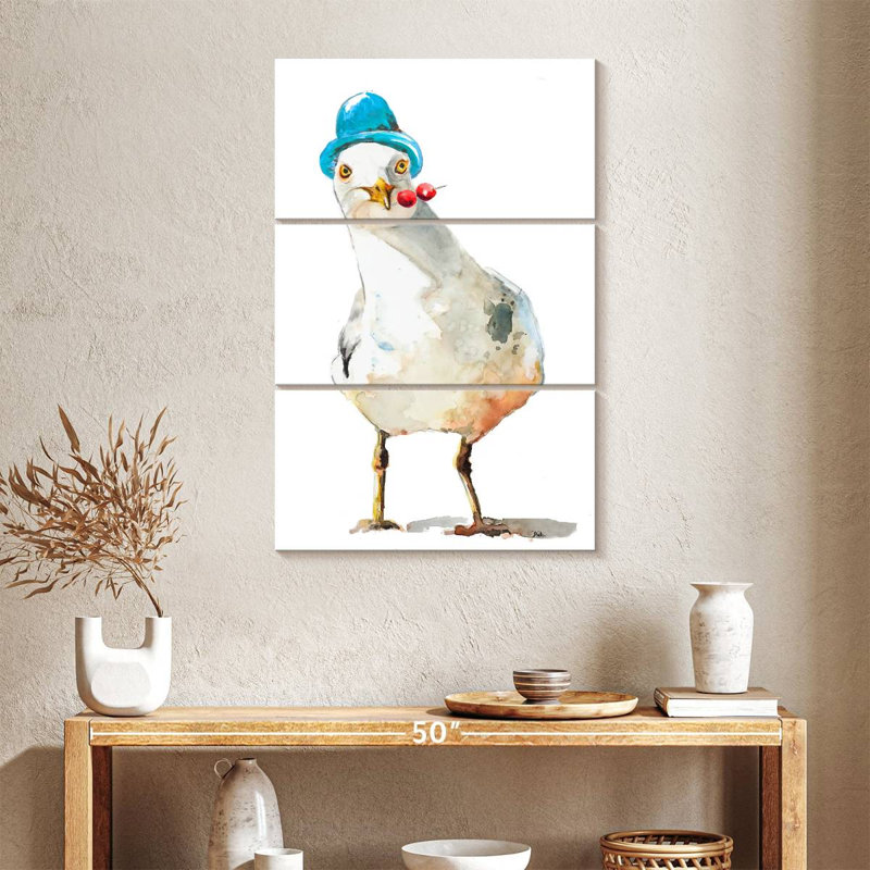 Brampt Silly Seagull, 38" H x 24" W