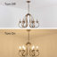 Kulpsville 6 - Light Candle Style Chandelier-1569485742
