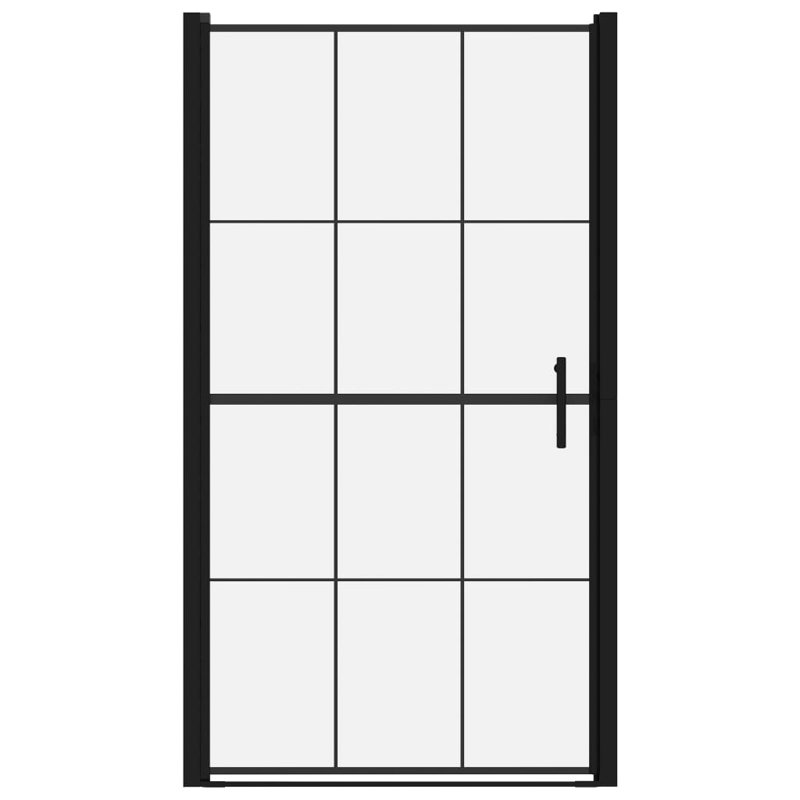 38.2'' - 39.4'' W x 70.1'' H Framed Shower Door with Clear Glass