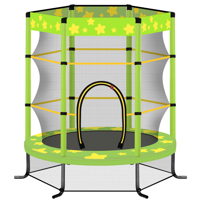 Trampoline pour enfants, Vert