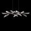 Solitude 12 Light Crystal LED Linear Pendant-2022127276