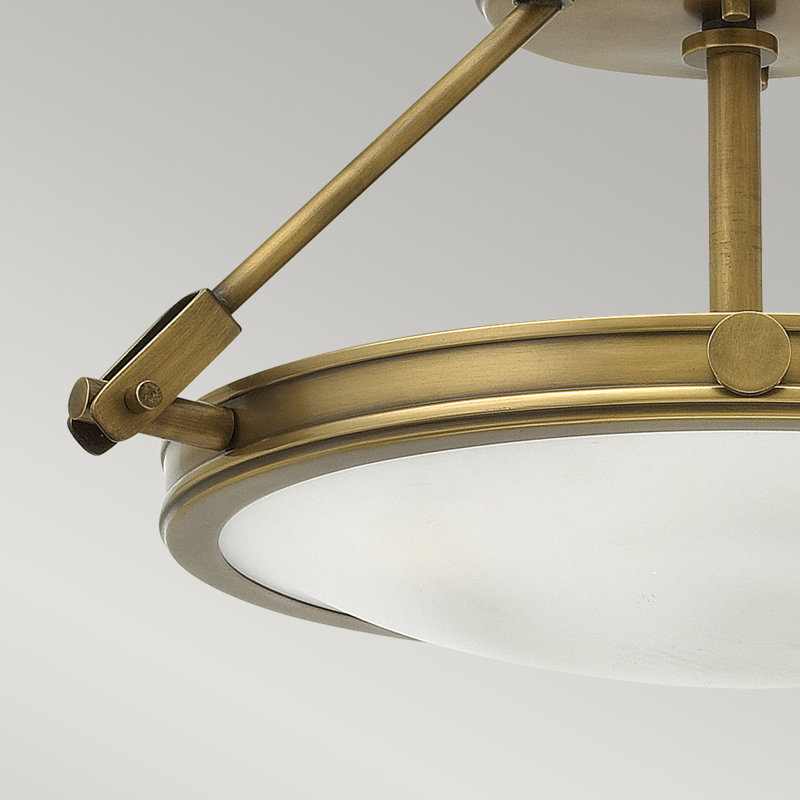 Rennick Glass Semi Flush Mount