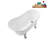 51.2'' x 25.6'' Soaking Acrylic Bathtub-72770755-76231172