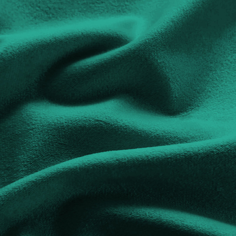 Square Cushion Cover, Green Emerald