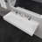 48'' Rectangular Stone Resin Bathroom Sink Wall-Mounted Sink