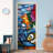 Vibrant Graffi Street Paint Peel & Stick Abstract Border-93868452