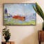 Argenteuil. Yacht, 1875 01, reproduction d'art sur toile-92482303-92482304