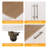 Solid Wood Top Kitchen Cart-84558671
