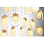  Lustre cylindrique à 31 lumières DEL