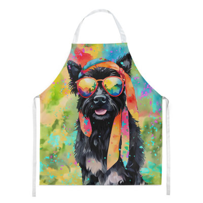 No Pattern Bib Apron