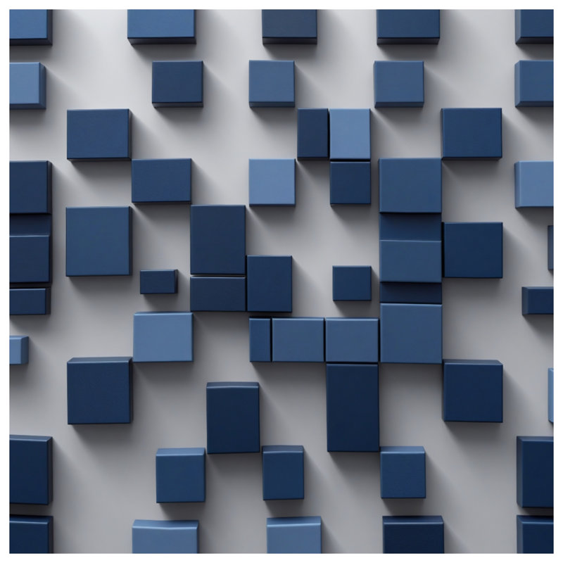 Housses de couette bleues, Grand lit