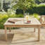 TABLE BASSE PERLA, BLANC CLAIR