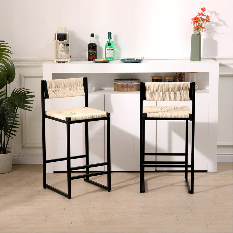 Ensemble de 2 tabourets de bar Honey