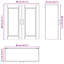 Vidaxl Kitchen Wall Cabinet With Shelf Grey Sonoma 60 X 31 X 80 Cm-121218254-121218258
