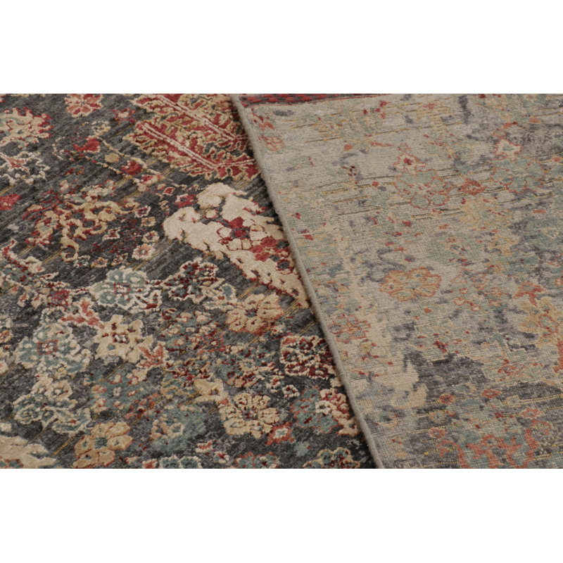 Modern Classics Hand Knotted Area Rug in Beige/Brown, Red, Blue, Cream/White, Orange, Pink, Gray/Silver