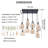 8 - Light Dimmable Cluster Pendant