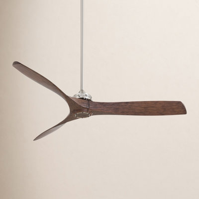 60" 3 - Blade Propeller Ceiling Fan with Remote Control