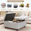Banc de rangement rabattable-9985786