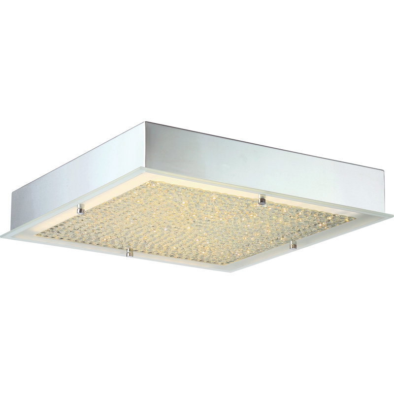 Verdonna Glass Flush Mount