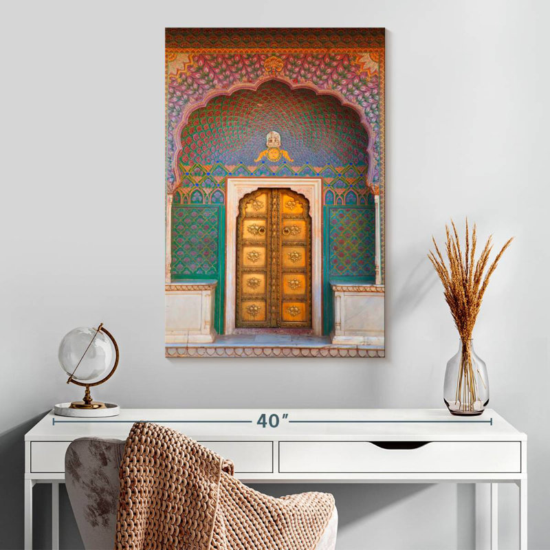 Lilie Jaipur City Palace Door, 30" H x 20" W
