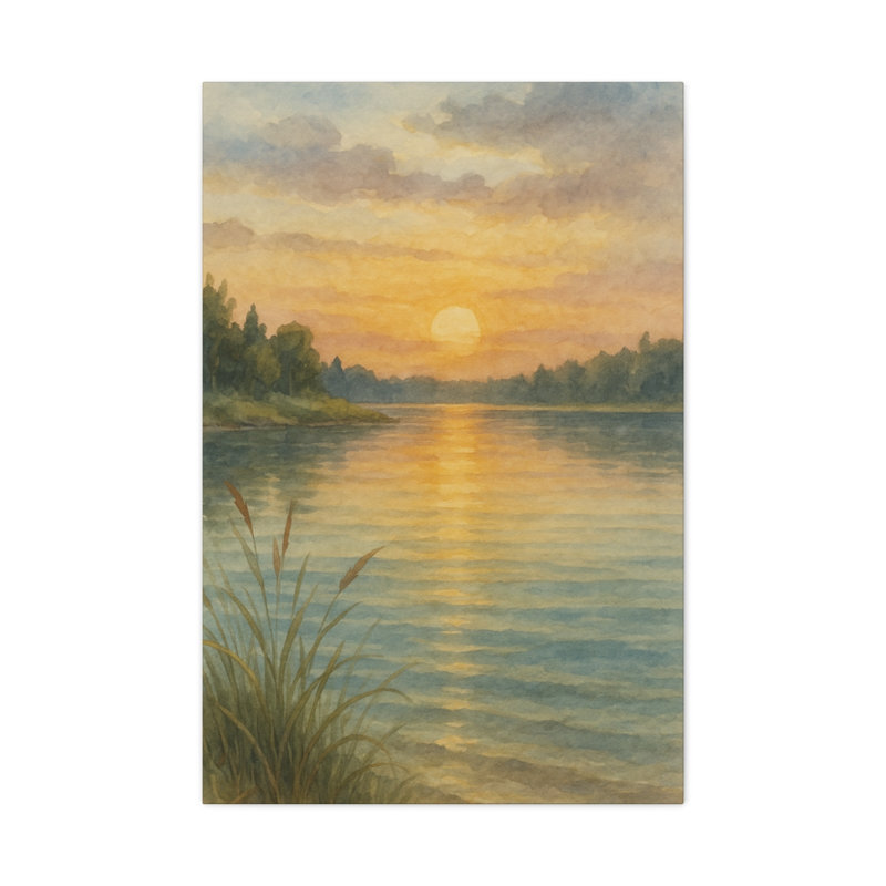 Aaroon Single Picture Frame Print on Canvas, 91.44 cm H x 60.96 cm W