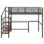 Lit mezzanine en métal avec bureau-1433268624
