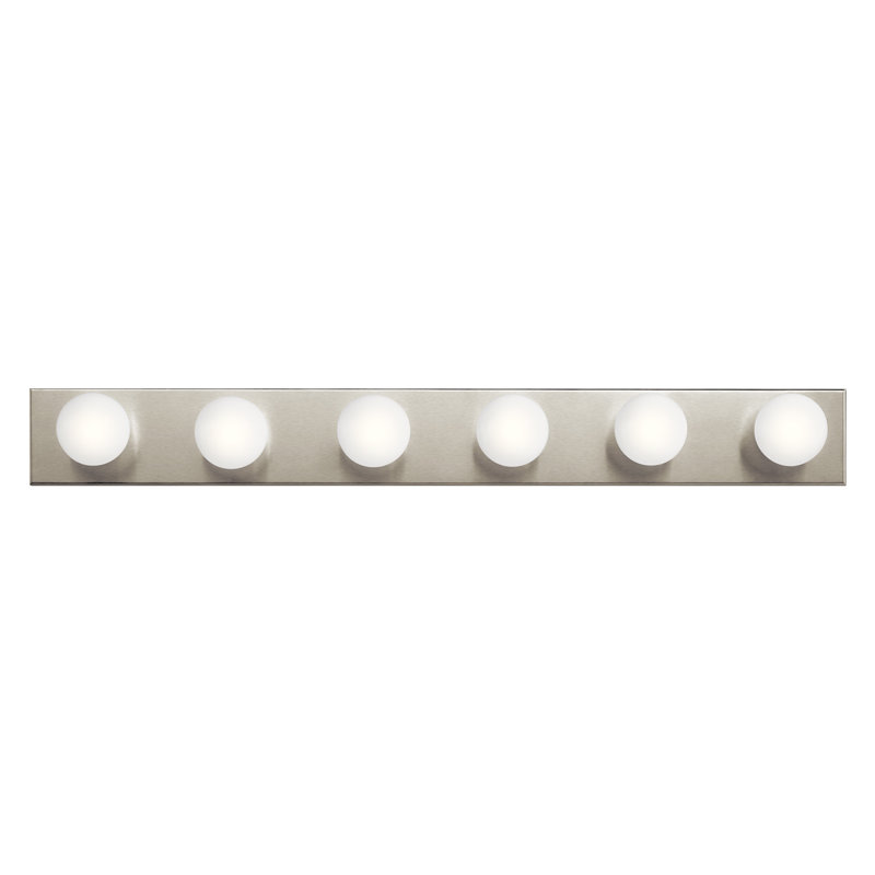 Chairez 6 - Light Dimmable Bath Bar, Brushed Nickel