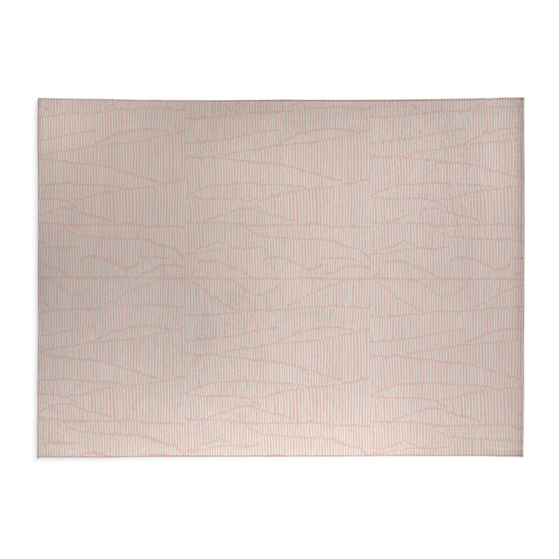 Grer Kids Play Mat, Rectangle 60" x 84", Pink