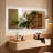 Rectangular Led Frameless Bathroom Mirror, Tri Colored Light-1707900343