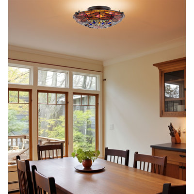 Whitsett Glass Flush Mount