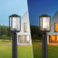 Lampadaire à 1 lumière avec lampadaire 16,5