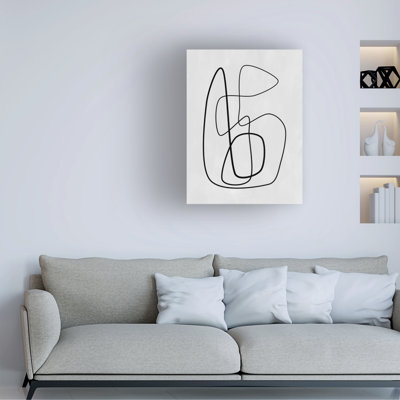 «Ologia bolologia »sur toile par Elena Ristova