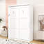 Lit escamotable en bois avec lattes-867346038-867346040
