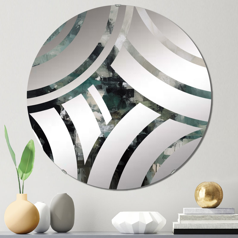 Miroir décoratif Catera, 23,6 po x 23,6 po