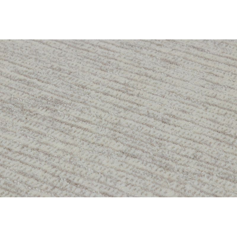 Tapis Canterbury en laine tuftée à la main, motif abstrait terre, 3,66 m x 3,66 m, 12 pi x 12 pi