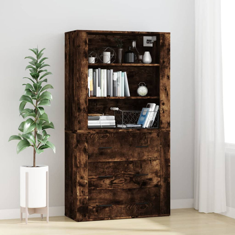 Losantville 33cm Sideboard, Smoked Oak