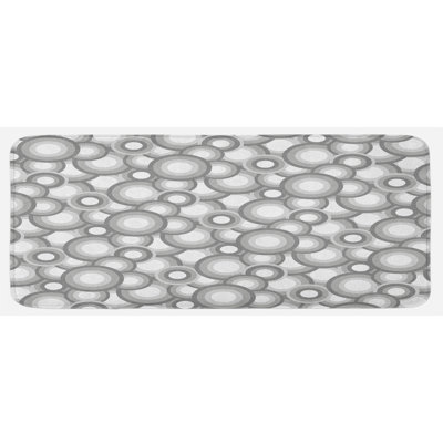 Tapis de cuisine abstrait