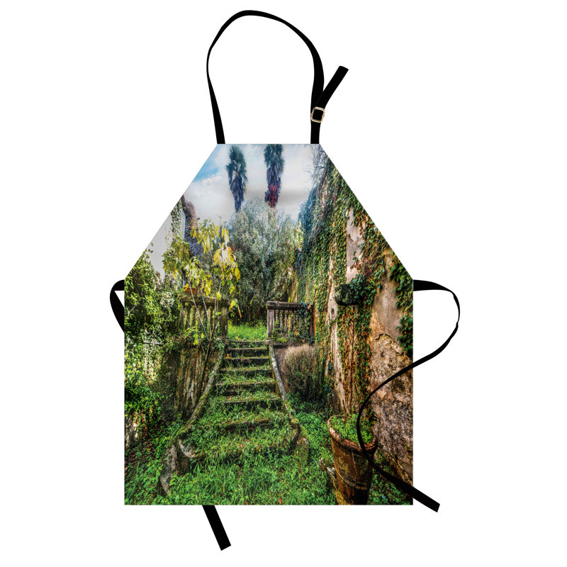Multicolore, tablier East Urban Home Nature unisexe, motif lierre floral, taille adulte