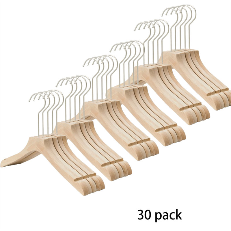 Cintre en bois massif de qualité supérieure, 30