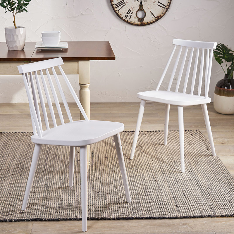 Ensemble de 2 chaises de salle à manger Farmhouse