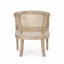 Chaise d'appoint en bois d'hévéa-381713687