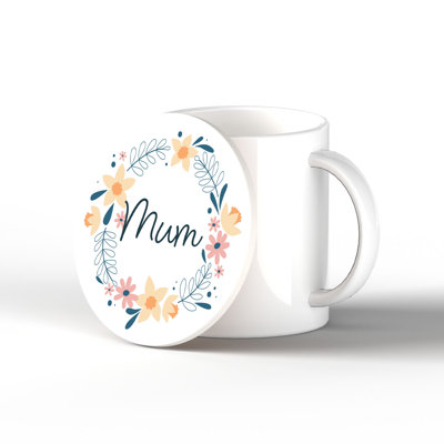 Ceramic Round 1 Piece Coaster