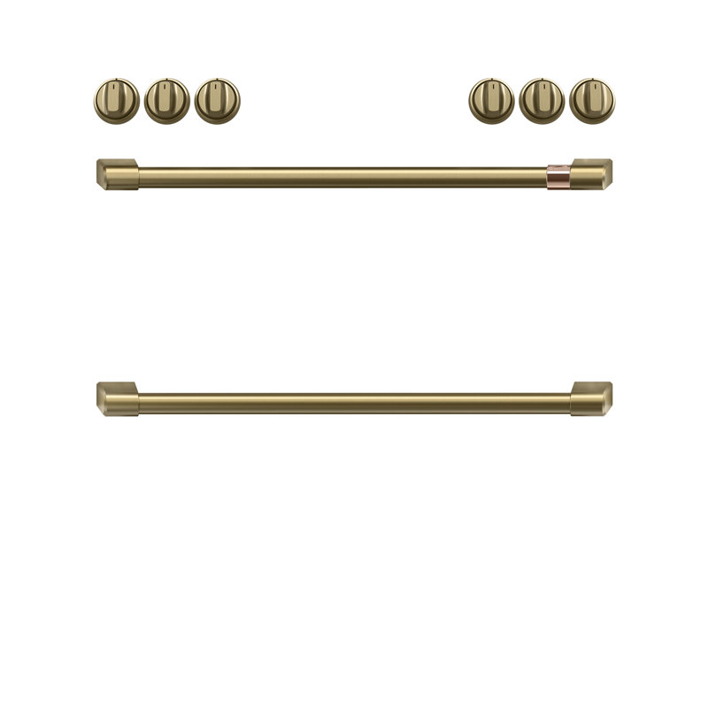 Front Control Induction Range Handle Kit, Flat Black