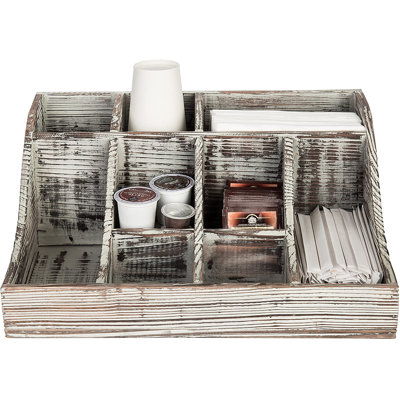 8 Pod Coffee Condiment Storage