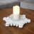 12.5'' H Wood Tabletop Candle Accessories